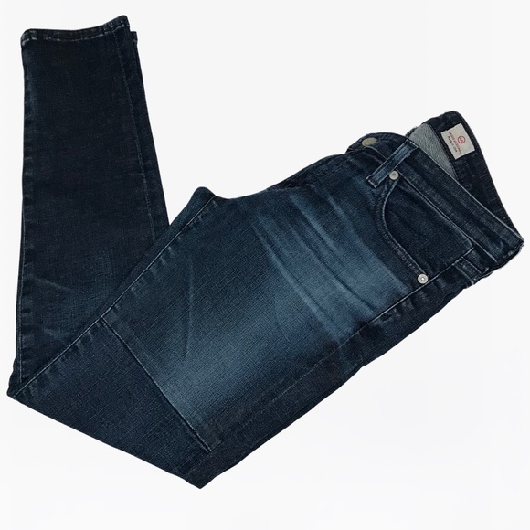 AG Adriano Goldschmied Stevie Ankle Slim Straight Jeans - 27 Regular - Picture 9 of 15